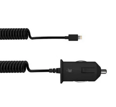 Just Wireless Lightning Car Charger 2m 2.4 Amp For Iphone / iPad / iPod - Image 1 of 2