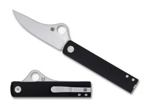 Spyderco Essenza 3.19" N690Co Aluminium Folding Knife by Riccardo Gobbato C272AL - Picture 1 of 2
