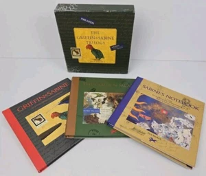 Nick Bantock Trilogy: Griffin Sabine Sabines Notebook Golden Mean Slip Case HC - Picture 1 of 15