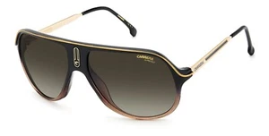 Brillen Sonnen- CARRERA SAFARI65/N DCC (Ha)Schwarz Shaded Brown/Brown CAL.62 - Bild 1 von 5