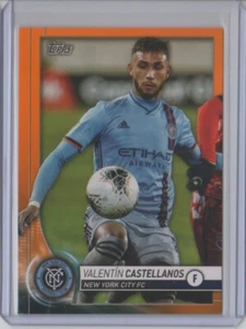2020 Topps MLS Orange #71 Valentin Castellanos 19/25 RC Taty - Flat S/H - Picture 1 of 2