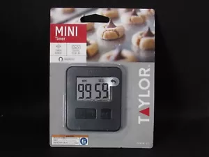 Taylor Mini Magnetic Digital Kitchen Refrigerator Fridge Workout Gym Timer New - Picture 1 of 2