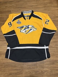 Reebok NHL Nashville Predators Johansen Jersey Mens Size 50 2017 Stanley Cup - Picture 1 of 13