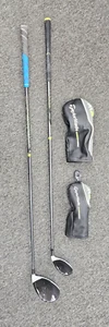 TaylorMade M2 XLR8 Pro 56 Flex-s 9.5 & 65 Flex-S 3 15° REAX RH Golf Clubs - Picture 1 of 22