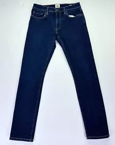 Flint and Tinder Mens Jeans 29x30 Slim Fit Low Rise Dark Wash Denim - Picture 1 of 10