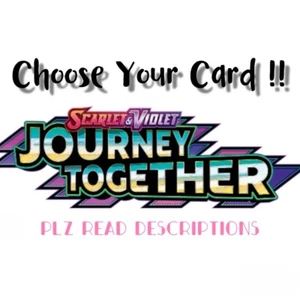 (BESCHREIBUNG LESEN) Wählen Sie Ihre Karte aus Pokemon TCG "Gemeinsame Reise"!! - Bild 1 von 1