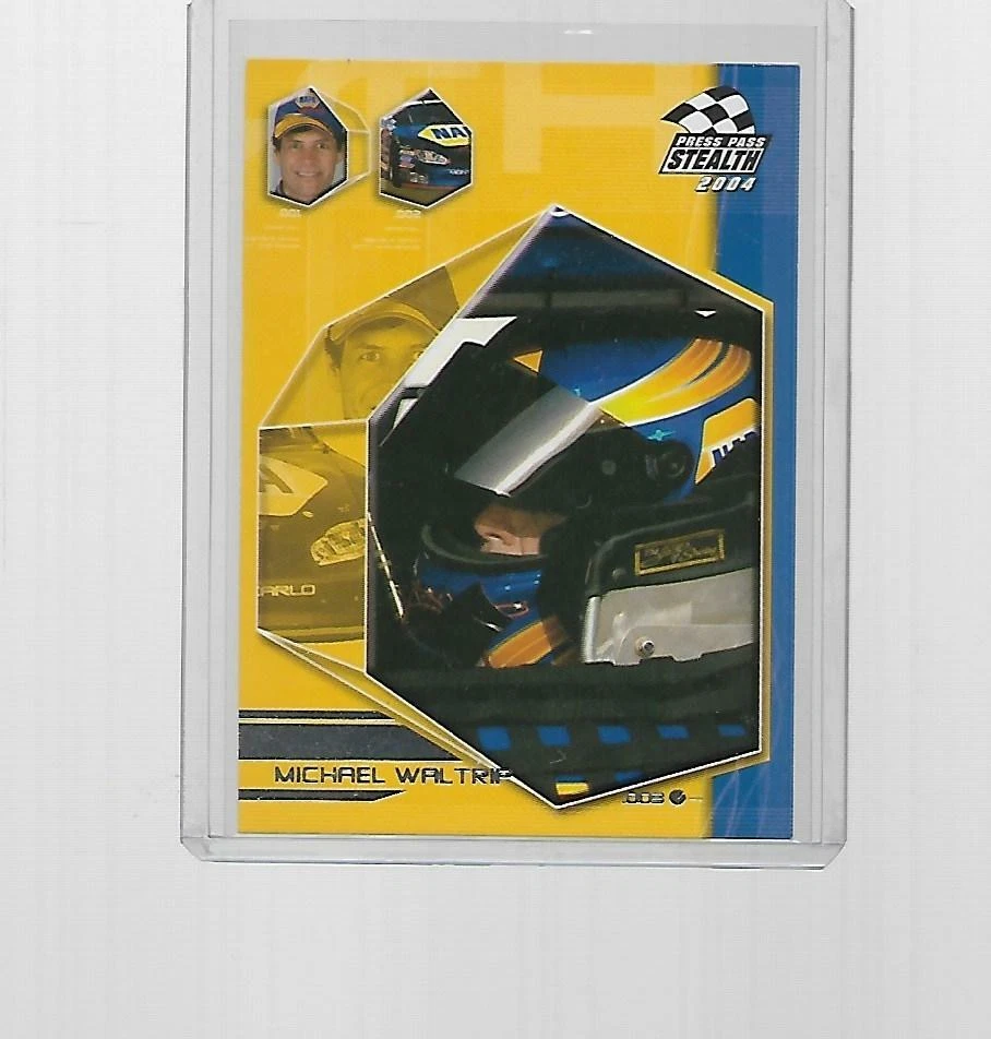 2004 PRESS PASS STEALTH RACING MICHAEL WALTRIP #36 - Image 1 of 1