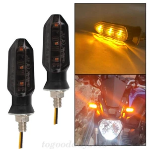 2 Stk Universal LED Miniblinker Für Motorrad Blinker E-Geprüft Roller 12V 8mm - Picture 1 of 14