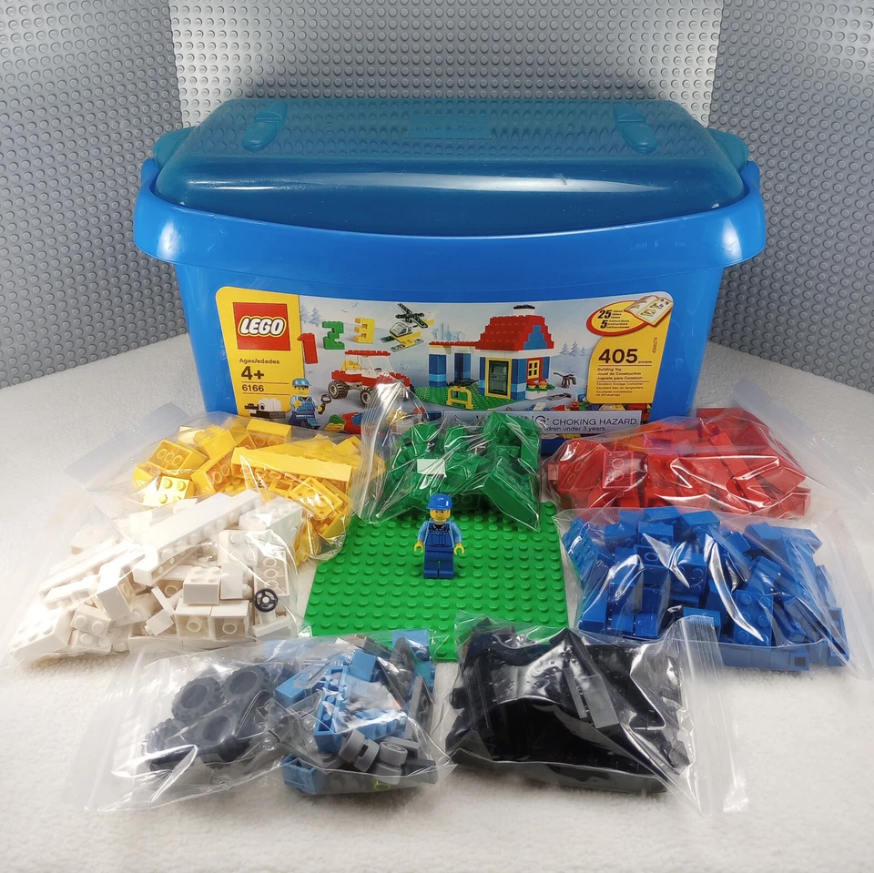 LEGO - 6166 - Large Brick Box - Clean & Complete - Retired - 2007 - Ships Fast! - Image 1 of 4