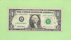 1995 1 $ WEB FEED PRESS A 8214 0579 D .... FRONT PLATE-6, BACK-12 RUN-13 - Bild 1 von 2
