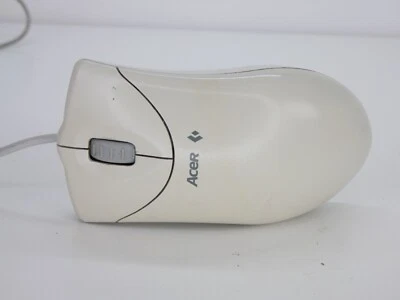 Vintage Acer PS2 Mouse Mice Trackball Discoloration Retro Ball - Image 1 of 4