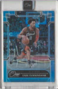 2023-24 Panini One and One Cade Cunningham PISTONS #89 Blue /35 SP - Picture 1 of 2