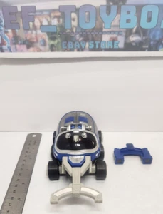 Vintage 1996 Bandai Beetleborgs Blue Stinger AV w/ Accessory - Picture 1 of 10