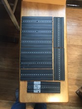 9 Vintage Aurora Model Motoring 9 In Straight Tracks With Starting Line