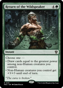 Return of the Wildspeaker 0181 MTG Commander MKC Rare NP - Bild 1 von 1