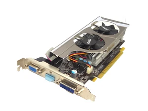 MSI nVIDIA GEFORCE GT 430 OC 1GB GDDR3 PCI-E GRAPHICS CARD DVI VGA HDMI #GK11164 - Picture 1 of 2