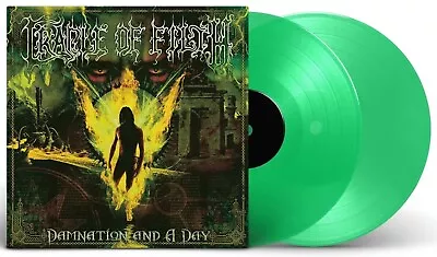 Cradle Of Filth - Damnation And A Day (Limited GREEN Vinyl - Only 300 Made) NEW - Image 1 of 4