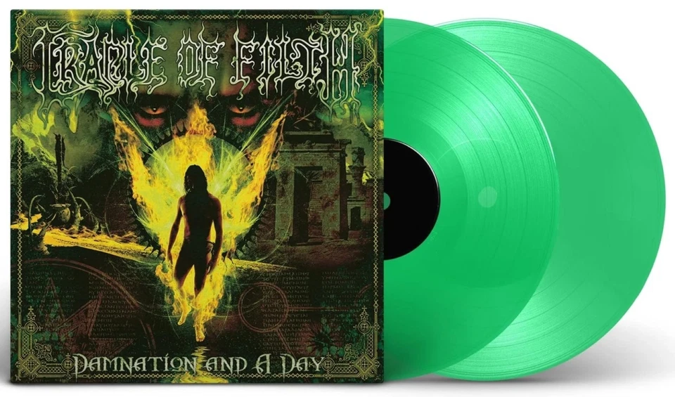 Cradle Of Filth - Damnation And A Day (Limited GREEN Vinyl - Only 300 Made) NEW - Image 1 of 4