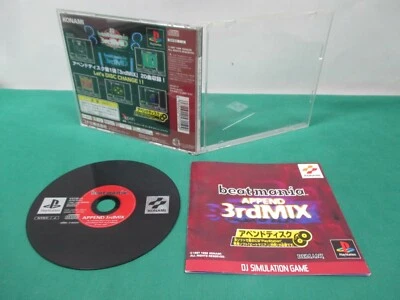 PlayStation -- BEATMANIA APPEND 3rdMIX -- KONAMI. PS1. JAPAN. Work. 22653 - Image 1 of 4