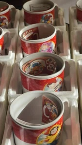 Campbells Soup 2002 Olympische Wintersport limitierte Auflage Tassen - 4er Set - NEU - Bild 1 von 24