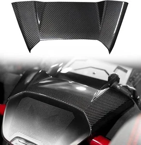 Cubierta superior del altavoz trasero de fibra de carbono real para Corvette C8 cupé 2020-2025 - Imagen 1 de 23