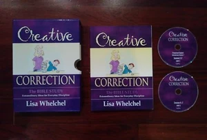 CREATIVE Correction Bible Study Paperback 2005 Two DVD's Set LISA Whelchel - Picture 1 of 6