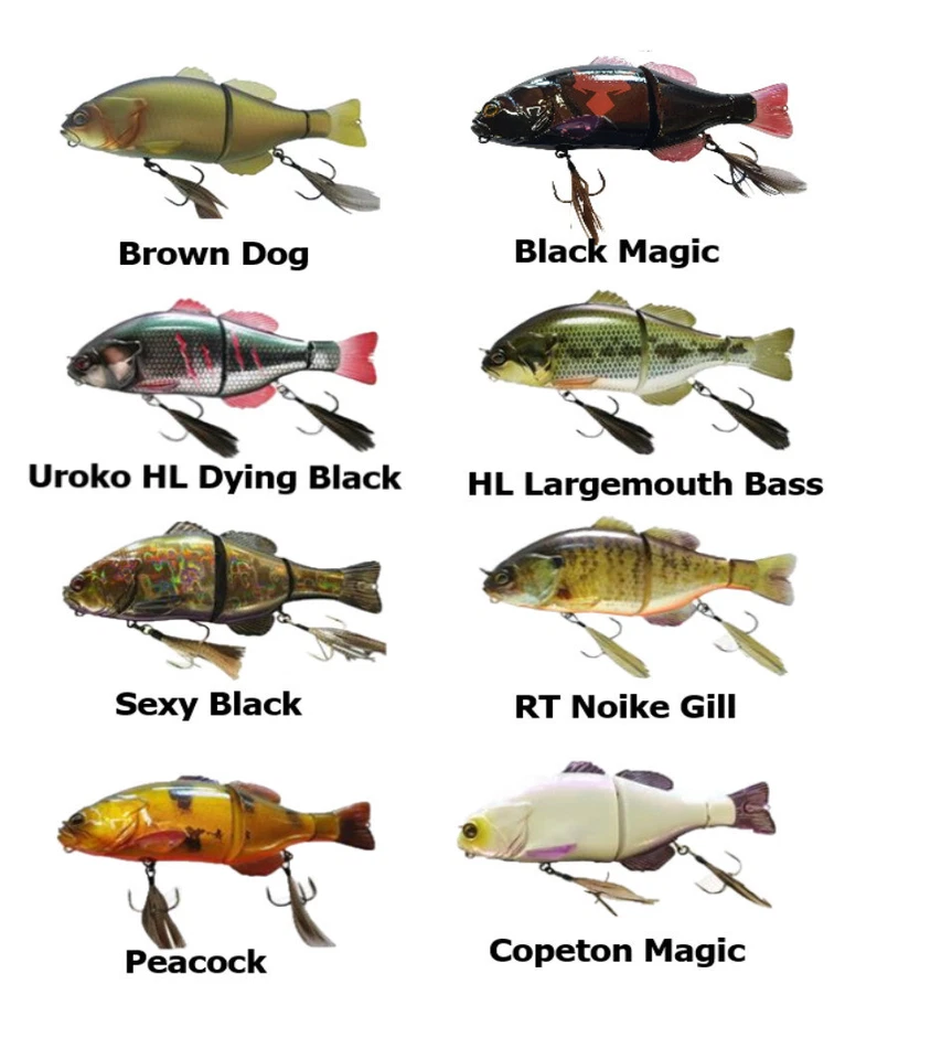 Señuelo de pesca Jackall Gantarel 160 mm cuerpo duro Swimbait - Elige color TOTALMENTE NUEVO Foto 1 de 1