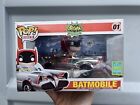NEW FUNKO POP RIDES #01 BATMOBILE in CHROME - 2016 SUMMER CONVENTION EXCLUSIVE