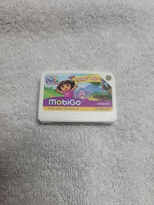 VTech MobiGo Dora The Explorer Twins Day Cartridge Video Game - Image 1 of 2