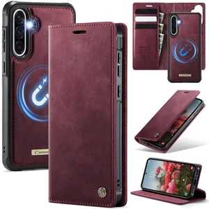CaseMe For Samsung Magnetic 2 in1 Wallet Case w/Wireless Charging Function Cover - Picture 1 of 58
