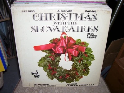 CHRISTMAS WITH THE SLOVAKAIRES, Polka Music, PAV # 666 - Image 1 of 2