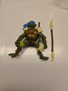 2005 Playmates TMNT Paleo Patrol Leonardo 5" Action Figures Loose, Near Complete - Picture 1 of 4