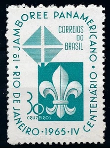 [66738] Brazil 1965 Scouting jamboree pfadfinder  MNH - Picture 1 of 1