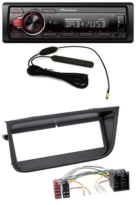 Pioneer MP3 DAB 1DIN AUX USB Autoradio für Peugeot 406 - Bild 1 von 4