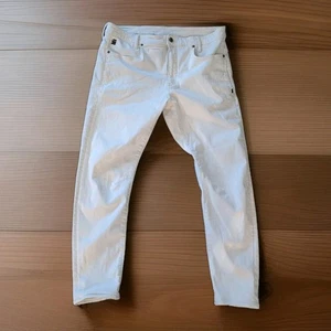 G Star Raw Jeans Mens Sz 36x29 White D Staq 3D Slim - Picture 1 of 14