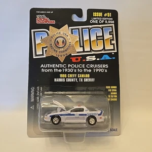 Racing Champions 96 Chevy Camaro Harris Co, TX Sherif Polizeiauto Ausgabe #51 - Bild 1 von 4