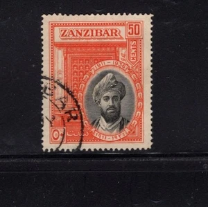 Zanzíbar 1936 Jubileo de Plata Sultán Califa Bin Harub FU SG 326 Sc 217 - Imagen 1 de 1