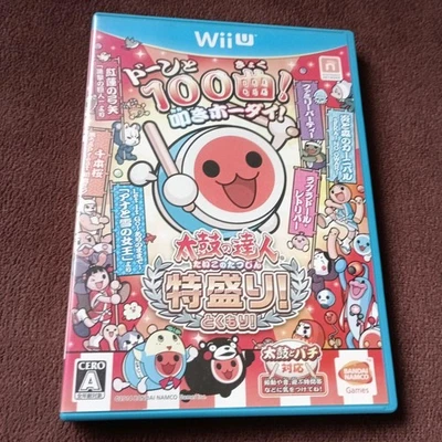 Taiko no Tatsujin Tokumori! Taiko Drum Master Nintendo Wii U Japan Import - Image 1 of 3