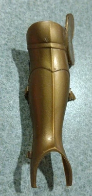 1968 Auténtico/Origen Marx Johnny West Caballero Dorado Greave Parte Inferior Delantera Foto 1 de 4