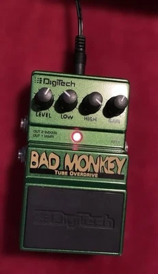 DigiTech Bad Monkey Tube Overdrive Guitar Effects Pedal Used - Image 1 of 4