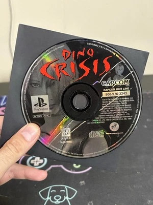 Dino Crisis (Sony PlayStation 1 PS1, 1999) Disc Only/Tested/Free Shipping - Image 1 of 2