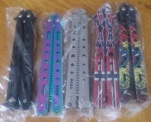 Cuchillo Peine Mariposa Titanio, Negro ELECCIÓN COLOR Elegante/Único Accesorio para Cabello - Imagen 1 de 12