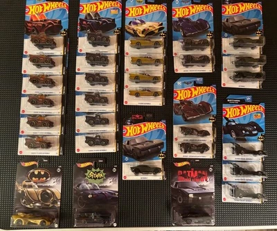 Hot Wheels Batman Collection Lot Of 30 Cars - Image 1 of 4