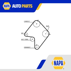 Timing Belt fits FORD ECONOVAN 2.0D 86 to 92 RF Gates 3252663 3256730 RF0112205 - Picture 1 of 8