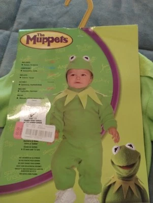 Disfraz de Kermit La Rana Niño Foto 1 de 3