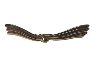 Broche barra prendedor diseño nudo tono dorado Monet - Imagen 1 de 7