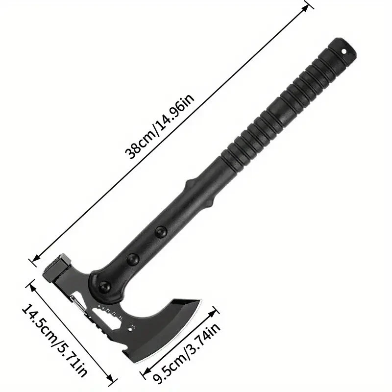 Assault Multi-Functional Tactical Axe 15" OAL with Black Polypropylene Handle - Image 1 of 4