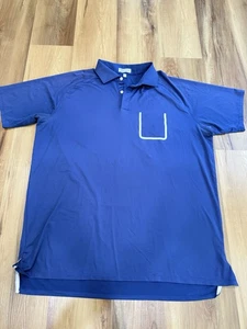 Polo Peter Millar Summer Comfort Para Hombre XL Azul Real Golf Ligero - Imagen 1 de 4