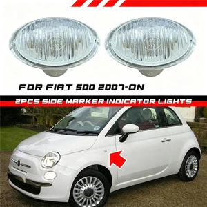For Fiat 500 2007 Ford KA 2009 0046550560 Pair Side Marker Indicator Lights - Picture 1 of 6