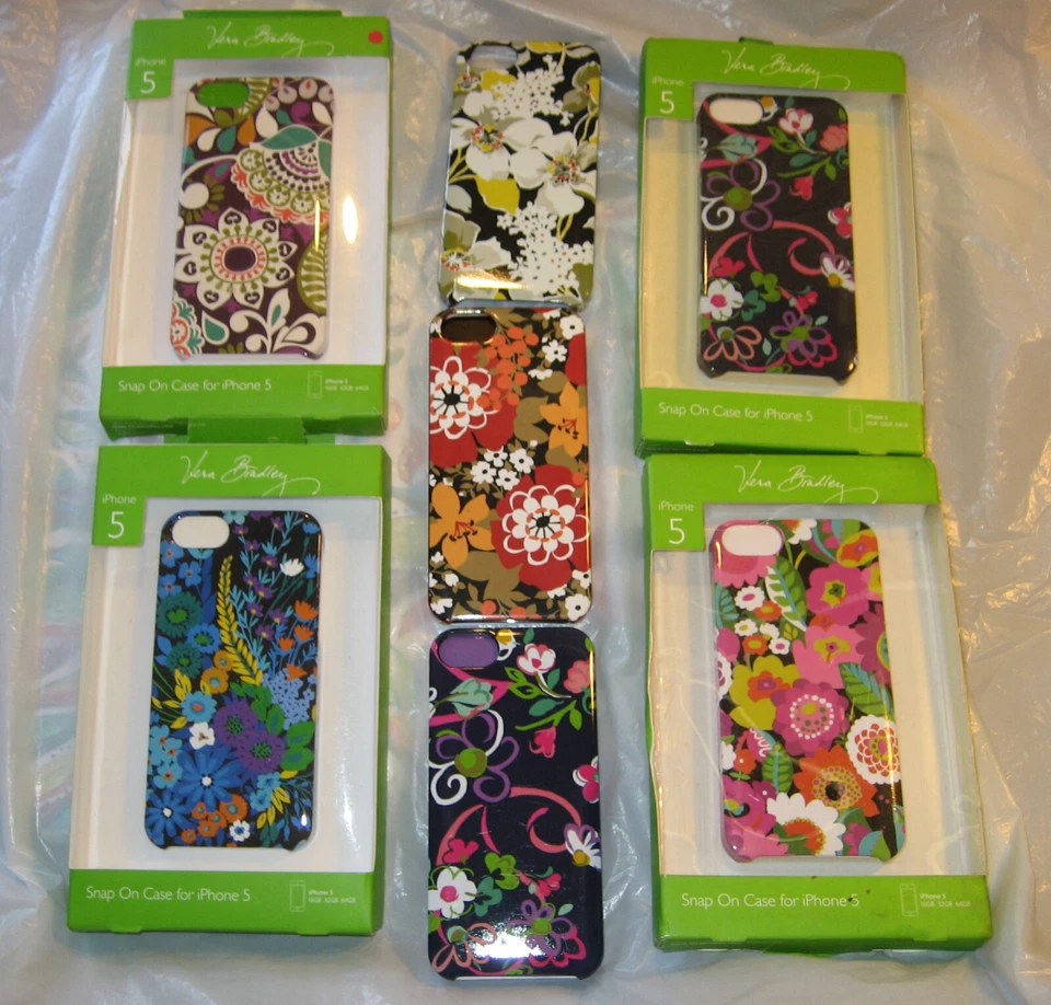 Fundas a presión Vera Bradley iPhone 5s/SE originales Foto 1 de 1